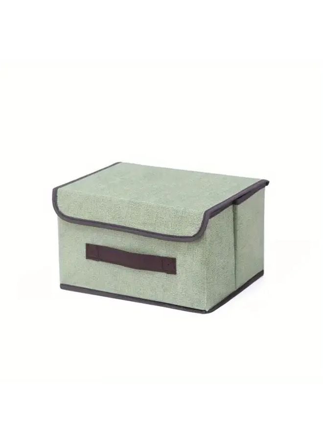 Blue Large Capacity Foldable Storage Box Organizer 9 84in By 7 4in Dustproof Multifunctional - Image 3